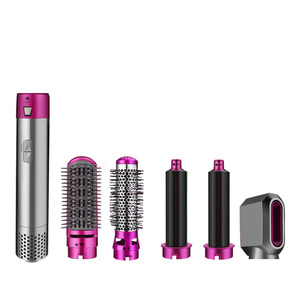 Sèche-cheveux professionnel 5-en-1 portable pour salon de coiffure, ensemble de séchage rapide, peigne à <span class=keywords><strong>air</strong></span> chaud, fer à boucler, <span class=keywords><strong>styler</strong></span> capillaire - Product Image 5