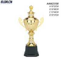 Trophée en métal « Grandes Oreilles », coupe de diamètre standard, vente en gros, meilleur prix, récompense mondiale très demandée