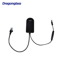 Dragonglass DGB1 2023, el Más Reciente CPE Inalámbrico para Exteriores de 2.4GHz y 300Mbps, Punto de Acceso de Red, Chipset MT7620A, Negro