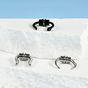 Anillo de Nariz Magnético de Acero Inoxidable, Anillo de Nariz de Serpiente en Forma de Herradura, Clip de Nariz Falso Sin Perforación, Joyería de Piercing de Nariz - Product Image 4