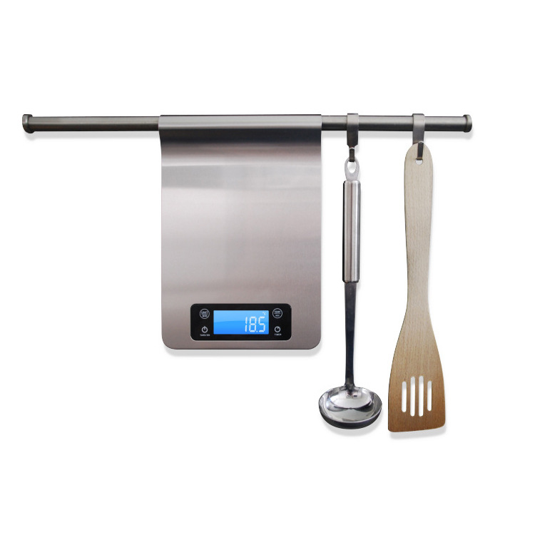 KH-SC005 Hanging Nourish Diet Stainless Steel Slim LCD Electronic Food Digital Kitchen Scale