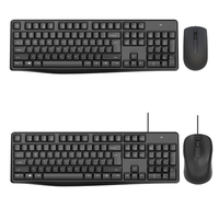 Clavier et souris ergonomiques minces multimédias QWERTY US espagnol français arabe brésilien russe pour ordinateur portable PC