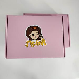 Matte Pink Printed Tuck Top Mailer <b>Boxes</b> - Custom Logo Corrugated <b>Boxes</b> for <b>Small</b> Business for Beauty & Jewelry - Product Image 4