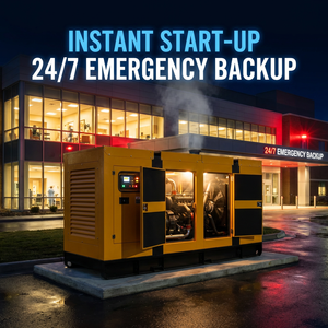 Générateur diesel Prime 150 kVA avec carter insonorisé pour stations de télécommunications et écoles - Product Image 1