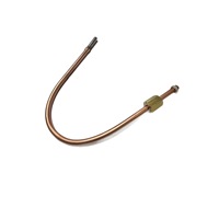 Sensor Suhu Induksi Termokopel Tahan Suhu Tinggi untuk Tungku, Panjang 100CM, Diameter Luar Tabung Tembaga, Langsung dari Pabrik