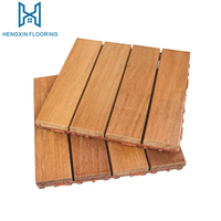 Parquet en bois Ipe Parquet extérieur en bois dur imperméable Cumaru Timber And Cumaru Decking