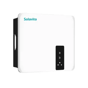 Solavita Wholesale Price EU Stock Solar Single Phase Hybrid Inverter System3KW 5KW 6KW 180/280/230 V Voltage