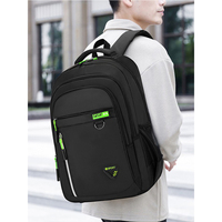 Vente en gros Sac d'école grande capacité pour étudiant Sac à dos de voyage décontracté Sac à dos polyvalent pour ordinateur portable