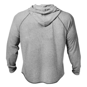 Sudadera de hombre con cuello redondo hecha a medida de alta calidad, sudaderas con capucha de talla grande de diferentes diseños, tela de rizo impermeable, precio al por mayor - Product Image 3