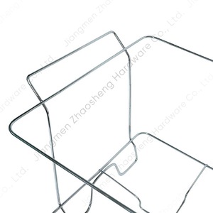 Wire Electroplating Hotel Buffet Food <b>Plate</b> <b>Rack</b> Restaurant Serving Tray Iron Material Dishwasher Safe - Product Image 3