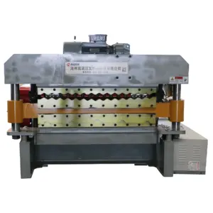 High Quality View larger image Add to Compare Share Wall Panel And Roof Tile Double Layer Forming Machine