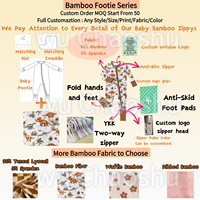 Ensemble en bambou modal uni à étiquette personnalisée, 1 pièce, vêtements d'été pour bébés garçons filles, haut à manches courtes, pantalon, ensemble de vêtements pour tout-petits