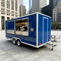 Camion-restaurant mobile, camion-boulangerie, remorque alimentaire avec fours, remorque-cuisine commerciale, camion-restaurant pour bubble tea