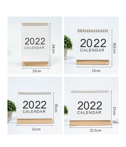 Calendriers <span class=keywords><strong>de</strong></span> bureau sur pied personnalisés, calendrier <span class=keywords><strong>de</strong></span> bureau mensuel sur pied, calendrier <span class=keywords><strong>de</strong></span> table à reliure spirale, design simple, planificateur mensuel - Product Image 2