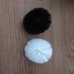 <b>Toilet</b> <b>Brush</b> <b>Heads</b> Plastic 8Cm Clean <b>Toilet</b> <b>Replacement</b> Parts White Color Customizable Size Stocked - Product Image 4