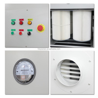 Chine aspirateur pur Pa-2400sa-x d'air Flexible conduit d'air extraction de fumée réglable/collecteur de poussière de fumée de soudure