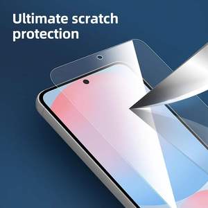 Protector de Pantalla de Vidrio Templado Transparente 2.5D 9H para Teléfono Móvil Samsung S26 S25 FE A57, a Prueba de Explosiones, Sin Burbujas - Product Image 4