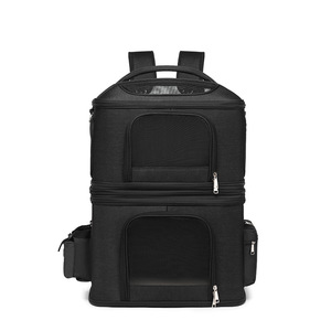 AMZN Vende <span class=keywords><strong>Mochila</strong></span> Transportadora Doble Desmontable <span class=keywords><strong>para</strong></span> Gatos y <span class=keywords><strong>Perros</strong></span> Pequeños, Transportadora de Viaje <span class=keywords><strong>para</strong></span> 2 Gatos, Perfecta <span class=keywords><strong>para</strong></span> Rescate - Product Image 5