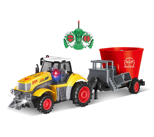 <span class=keywords><strong>Camion</strong></span> Giocattolo SINO 27MHz Scala 1:24 Trattore R/C a 4 Canali con Rimorchio Ribaltabile e Luci <span class=keywords><strong>Camion</strong></span> Agricoli - Product Image 1