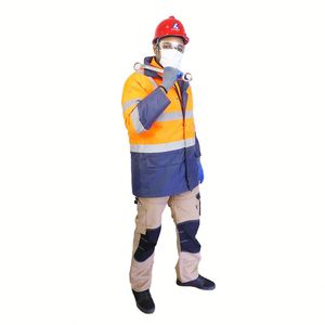 Peinture polyester transfert de chaleur veste réfléchissante arc-en-ciel logo personnalisé - Product Image 4