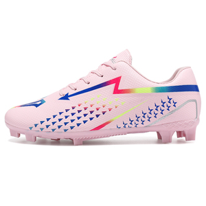 Venta al por Mayor de Fábrica, Nuevo Estilo, Zapatillas Deportivas Rosas, Zapatos de Fútbol Profesionales de Alta Calidad para Todas las Temporadas: Verano e Invierno - Product Image 3