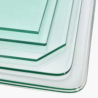 Prix de revient par mètre carré d'épaisseur de verre trempé de 4mm, 10mm, 12mm et 19mm