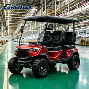 Voiturette de golf électrique de luxe GRENTEK 4 places, 72V, avec moteur 5000W, autonomie de 90 km, personnalisable pour la chasse et l'utilisation sur routes non publiques - Product Image 1