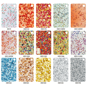 Tùy Chỉnh Shining Acrylic Nhựa Bảng Điều Chỉnh Trang Trí Nội Thất Đồ Trang Sức Thủ Công Mỹ Nghệ Nghệ Thuật Hoạt động <span class=keywords><strong>PMMA</strong></span> Lấp Lánh Màu Sắc Sequins Acrylic Tấm - Product Image 4