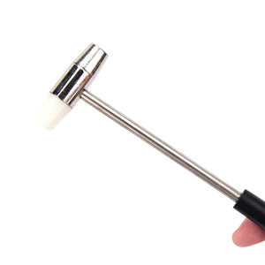 Mini marteau Canon pour la réparation de montres, outil de réglage Kalimba avec poignée bleue, résistant aux chocs et aux explosions - Product Image 2