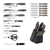 TOALLWIN RVS Fruit Santoku Mes 5cr15mov Pakka Houten Koksmes voor Restaurants 3Cr13 Keukenmesset