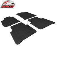 Tapis de sol pour Nissan Altima 2007-2012, 4 portes, velours noir, ensemble de 4 pièces