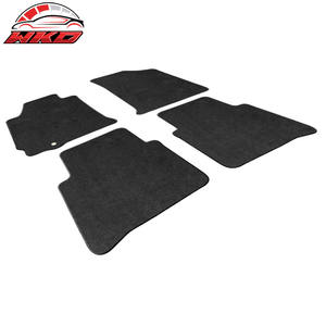 พรมปูพื้นสำหรับนิสสัน อัลติมา 2007-2012 4 ประตู พรมกำมะหยี่สีดำ ชุด 4 ชิ้น - Product Image 3