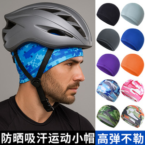 Summer Cycling Cap X18 Breathable Quick-Drying Unisex Melon Shaped Riding Hat For Motorcycle Helmet Liner - Product Image 4