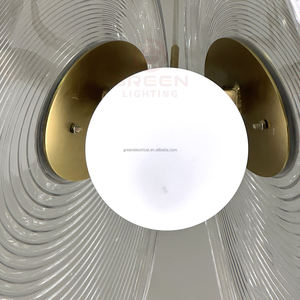 Lampadario LED Moderno di Lusso, Piccola Lampada a Sospensione in Vetro per Casa, Ufficio, Camera da Letto, Angolo di Illuminazione a 360°, 95 CRI - Product Image 5