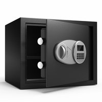 Caja de seguridad para el hogar Caja DE SEGURIDAD pequeña Caja de seguridad de acero y caja de seguridad con teclado electrónico programable para objetos de valor en efectivo