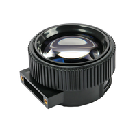 Lentille convexe optique haute définition et haute précision avec revêtement antireflet pour projecteur, taille 1/2.8'', transparente