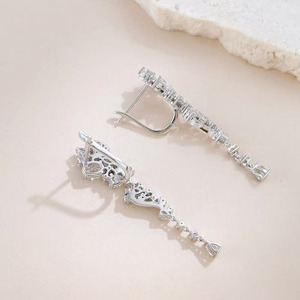 <span class=keywords><strong>Pendientes</strong></span> <span class=keywords><strong>de</strong></span> Oro Blanco <span class=keywords><strong>de</strong></span> 18K con Diamantes Cultivados en Laboratorio, <span class=keywords><strong>Pendientes</strong></span> <span class=keywords><strong>de</strong></span> Moda con Forma <span class=keywords><strong>de</strong></span> Corazón, <span class=keywords><strong>Pendientes</strong></span> Magnéticos con Diamantes Cultivados en Laboratorio - Product Image 2
