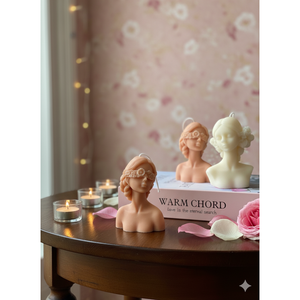 Vela de niña de las flores atada por las ojos - Product Image 3