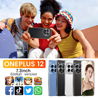 Smartphone OnePlus 12 5G LTE CDMA, écran AMOLED 6,8 pouces 2K 120 Hz, Android 14, processeur octa-core, double carte SIM française et espagnole, charge rapide 65 W