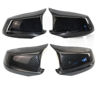 Kit extérieur en fibre de carbone de luxe pour BMW Série 5 F10 F11 F18 2010-2013, couvre-rétroviseurs, grilles, aérateurs, accessoires de voiture