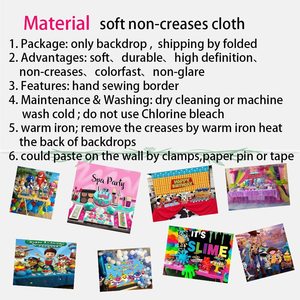 7x5ft Sparkle Spa toile de Fond De Fête De Maquillage Coloré Adolescents Filles Princesse <span class=keywords><strong>Vacances</strong></span> D'été 1st Premier Doux 16th Anniversaire Fête - Product Image 6