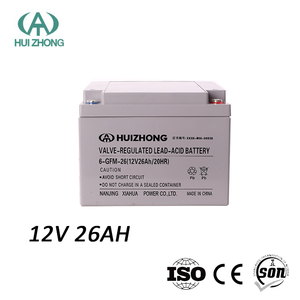 가정용 딥 사이클 <span class=keywords><strong>AGM</strong></span> 12V 26AH 납산 태양열 시스템 배터리 - Product Image 6