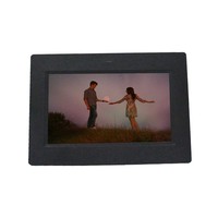 Bingkai foto Digital Frameo 7 inci, dengan jam pemutaran Video layar sentuh WiFi-RK3128 Format Audio MP3 & AVI CPU