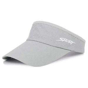 Casquette de soleil ouverte unisexe en coton 100% personnalisable avec broderie, idéale pour le sport, le tennis, le cyclisme, les voyages, la pêche et les fêtes - Product Image 3