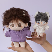 Vêtements en coton pour poupées Joyfull, à l'échelle 1:12, 10cm, 15cm, 20cm, série fantaisie assortie, 14+ pièces, emballage en sachet OPP, en stock
