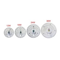 Module led puce hotsales zhongshan usine 12w 24w 18w 36w 48w 60w deux couleurs peuvent changer la couleur de la lumière