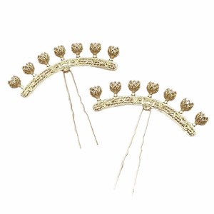 Accessoires <span class=keywords><strong>de</strong></span> bijoux <span class=keywords><strong>de</strong></span> bricolage <span class=keywords><strong>de</strong></span> style ancien Lutin, épingles à cheveux Lotus en alliage, <span class=keywords><strong>couronnes</strong></span> <span class=keywords><strong>de</strong></span> cheveux, chapeaux Hanfu, matériaux artisanaux - Product Image 5