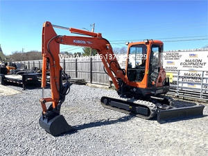 Prix d'usine compétitif : Excavatrice sur chenilles hydraulique d'occasion Kubota KX121-3, engin de construction d'occasion à vendre - Product Image 6