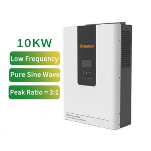 Onduleur solaire 10 kW Nouveautés sur hors réseau hybride Onduleur de fréquence industriel Onduleur solaire 10 kW sur hors réseau hybride