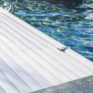 Couverture de piscine PC de haute qualité, protection automatique, résistante aux UV, imperméable, pour piscines extérieures, taille personnalisée - Product Image 2